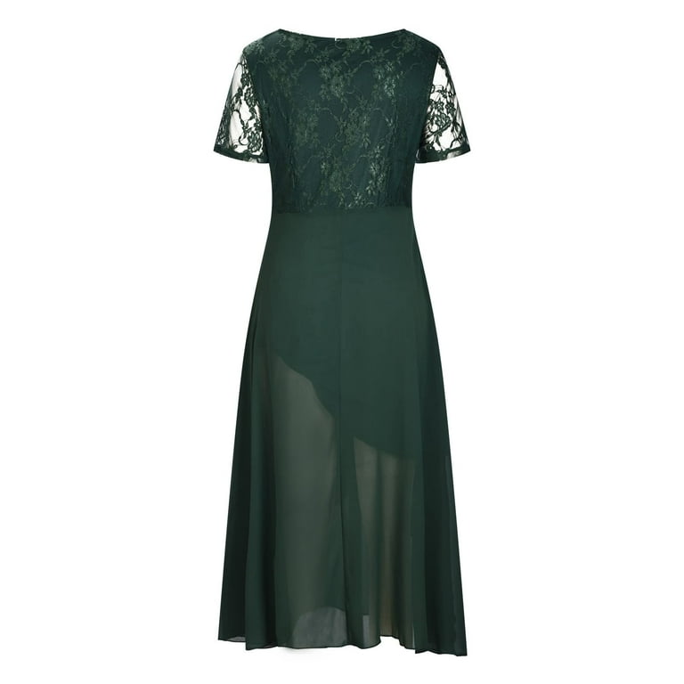 slim fit dress slacks Cocktail Evening Maxi Long Hawaiian Dress main image 0