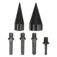 thumbnail image 1 of Uxcell 2-Pack Broca para Partir Madera 32mm + 45mm + 4 Mangos (Cuadrado + Redondo + Hexagonal + Pequeño Hexagonal) para Estufa/Finca, 1 of 6