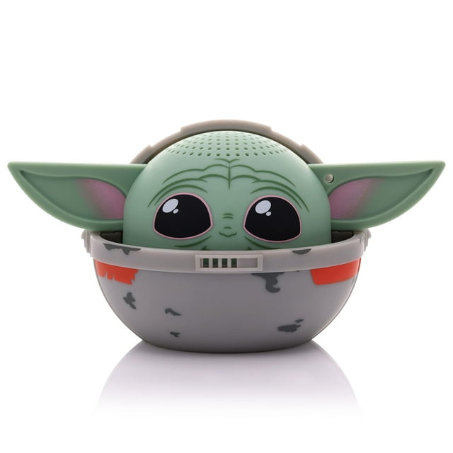 Bitty Boomers Star Wars: The Mandalorian - Grogu en cochecito - Mini altavoz Bluetooth