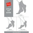 thumbnail image 5 of Hanes Women's Crew Socks, Comfort Fit, 10-Pack, Size 8-12, 5 of 5