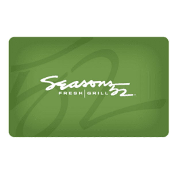 Darden Seasons 52 50 Gift Card
