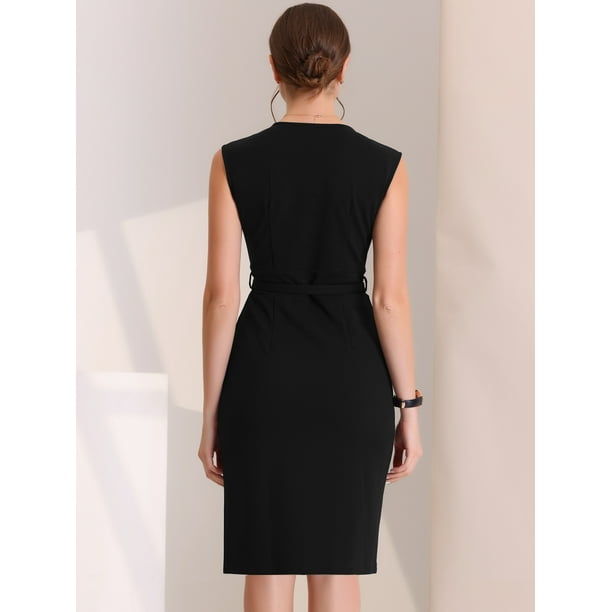 Vestidos negros para oficina new arrivals