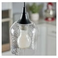 thumbnail image 5 of Style Selections Matte Black Transitional Cylinder Mini Hanging Pendant Light, 5 of 6