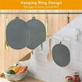 thumbnail image 5 of 2-IN-1 Silicone Pot Holder,Oven Hot Pads with Pockets,Non Slip Grip Large Potholders for Kitchen Baking Cooking (Grey,Pack of 2), 5 of 5