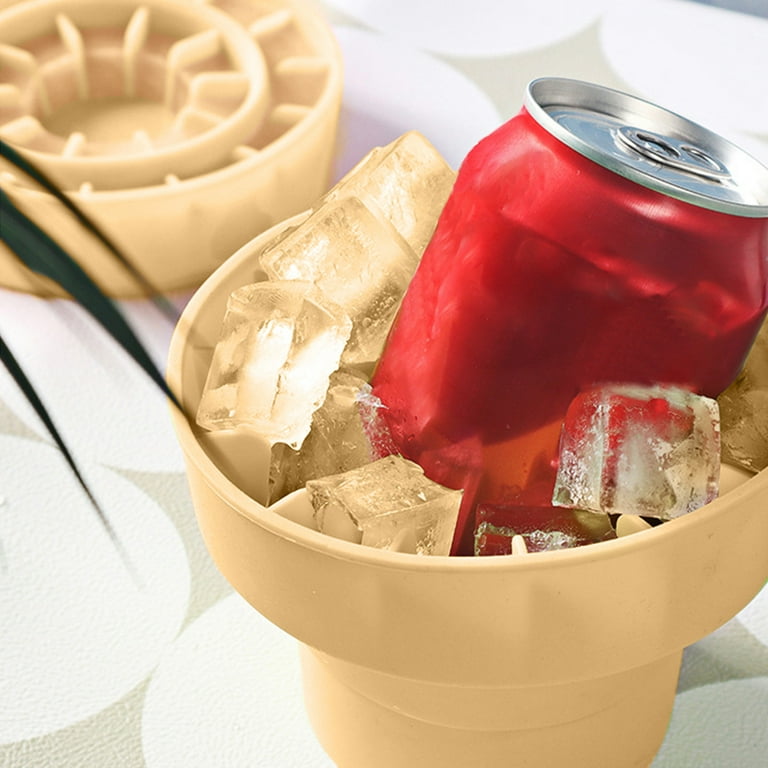 Collapsible Ice Cube Molds for Easy Release, Reusable Popsicle