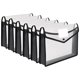 thumbnail image 2 of Office File Folder Expanding File Wallet Clear Large Capacity Poly Envelope (A4), 2 of 6
