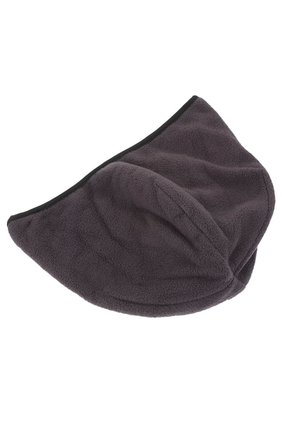 1Pcs Fashion Skiing Hat Black Polar Fleece Sports Style Hat for Women