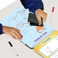 thumbnail image 3 of Elfew Travel Game Cards – 2 Pack, 13 Games, 56 Reusable Activities, 2 Pens & Cloth – Spiral Binding, Waterproof, Less Screen Time Toys, 3 of 9