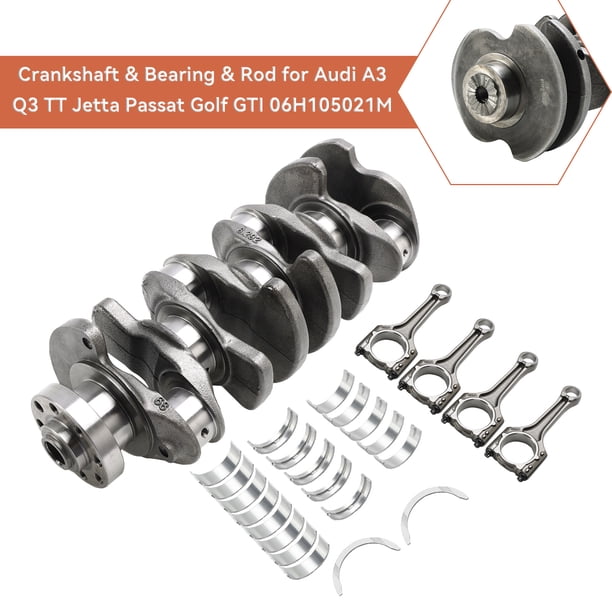 Cigüeñal, rodamiento y varilla para Audi A3 Q3 TT Jetta Passat Golf GTI 06H105021M
