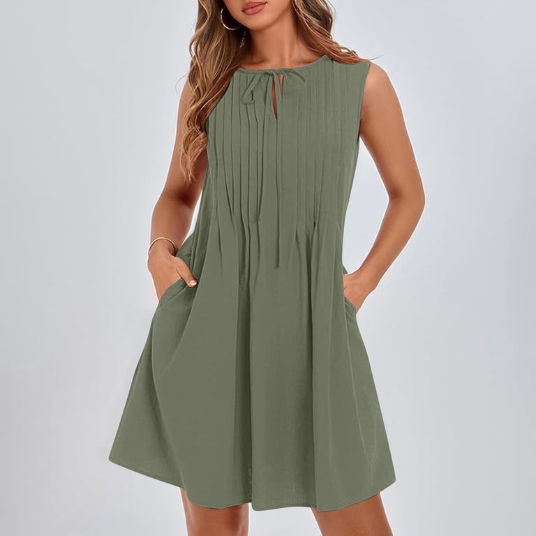 Lime Green Brunch Dresses for Women Fall Summer Sleeveless Boat Neck Lace Faux Linen Midi Knee Length Ruched Tie Knot Plain Dresses Womens 2025 Clothes Regular Fit S - Walmart.com Lime Green Brunch Dresses for Women Fall Summer Sleeveless Boat Neck Lace Faux Linen Midi Knee Length Ruched Tie Knot Plain Dresses Womens 2025 Clothes Regular Fit S - Walmart.com