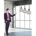 thumbnail image 2 of Innovations Lighting - Bell - 3 Light Stem Hung Island In Industrial Style-13, 2 of 4
