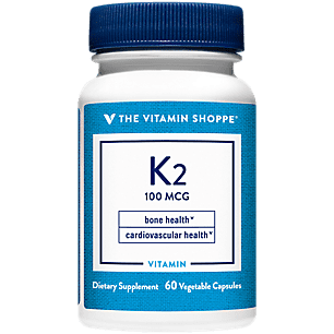 Vitamin K2 60 Veggie Caps by The Vitamin Shoppe