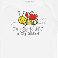 thumbnail image 4 of Inktastic Bee Future Big Sister Girls Baby Bodysuit, 4 of 5