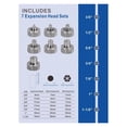 thumbnail image 4 of Hydraulic Swaging Tool Kit with Tube Cutter and Deburring Tool 7 Expander Heads Included HVAC/R Installation and Repair 3/8" to ,Wide Application, 4 of 6