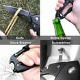 thumbnail image 6 of Multifunctional Folding Pocket Knife, All in One Tool, Outdoor Portable Emergency Tool, Bottle Opener, Window Breaker and Screwdriver Tools, 6 of 6