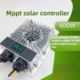 thumbnail image 2 of Controlador de Carga Solar MPPT Reductor de 600 W con Salida de 10-30 V/17-85 V. Controlador Inteligente de Recarga de Temperatura Solar., 2 of 5