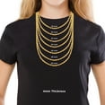 thumbnail image 7 of 14K Yellow Gold Diamond Cut Rope Chain Necklace for Men and Women â€“ Measures 4mm Thickness x 20 Inches Length, 7 of 7