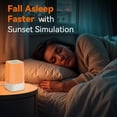 thumbnail image 4 of White Noise Sound Machine: Sunrise Alarm Clock for Gentle Wake Up - 30 Soothing Sounds, Adjustable Volume & Night Light, Timer - Easy to Sleep, Relax, Focus, 4 of 4