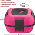 thumbnail image 3 of Pinnacle Insulated Leakproof Lunch Box 16 oz – Thermal Food Container for Kids & Adults, Pink, 3 of 6