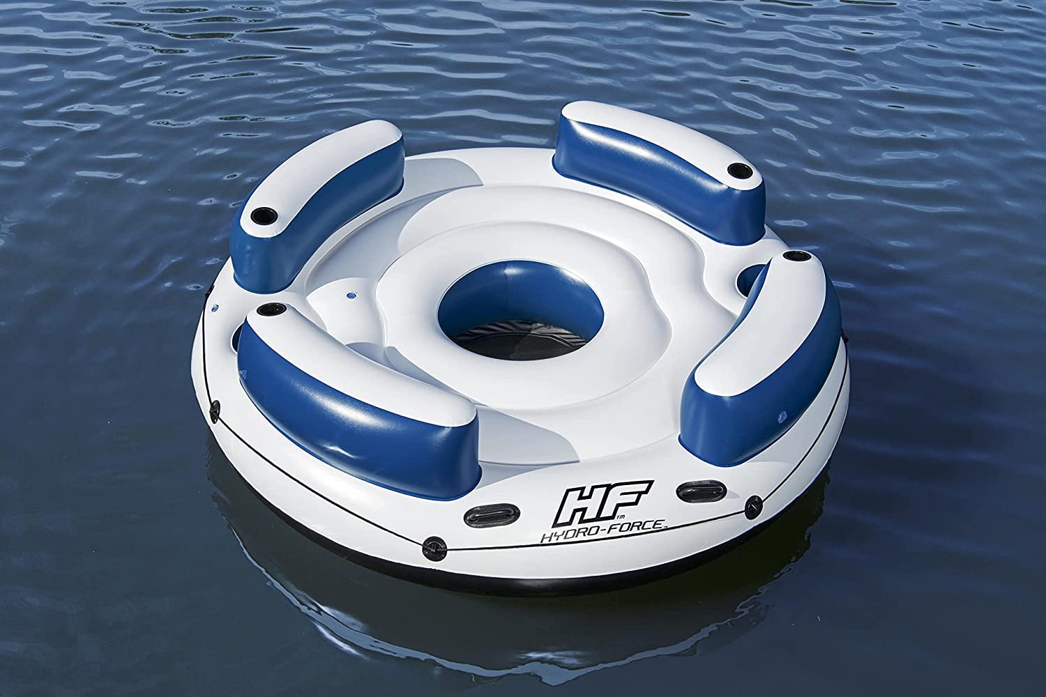 Hydro-Force Lazy DayZ 4-Person Inflatable Party Island Raft