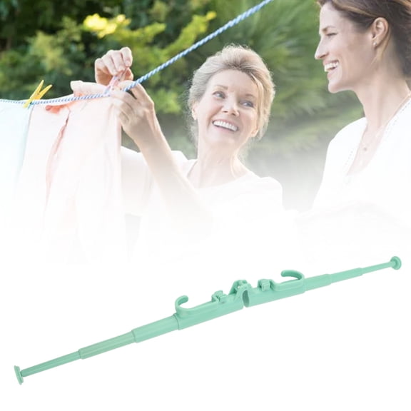 Riousery Portable Folding Clothes Hanger, Adjustable Plastic Foldable Travel Hanger for Camping & Business Trip