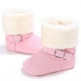 thumbnail image 3 of Joernso Winter Unisex 0-1 Year Old Baby Toddler High-top Warm Soft-soled Snow Boots, 3 of 8