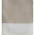 thumbnail image 4 of SARO LIFESTYLE Collection Néotérique Nappe 100 % Polyester avec Bordure Bandée, 67"x67 Pouces, Naturel, 4 of 4