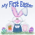 thumbnail image 2 of CafePress - Boy First Easter Bunny! Infant Bodysuit - Baby Light Bodysuit, Size Newborn - 24 Months, 2 of 4