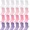 01 Multicolor 1, variant on 24 Pairs Girls Socks Kids Toddler Crew Socks Girls Athletic Sock Kid School Sock for 1-14 Years