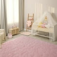 thumbnail image 5 of Softlife Super Fluffy Rugs Ultra Soft Shag Rug for Bedroom Living Room,6'x9',Pink, 5 of 7