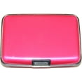thumbnail image 2 of E-Onsale Unisex RFID Blocking Aluminum Credit Card Holder, 6 Slots, Pink, 2 of 4