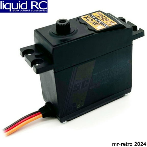 Savox SC0251MGP Larger Standard Digital Servo 0.18sec / 222oz @ 6.0v