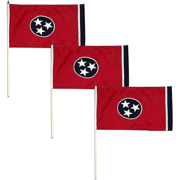 Tennessee Flag 12 x 18 inch (3 PK)