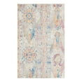 thumbnail image 2 of Unique Loom Basilica Collection Area Rug - Prado (5' 1" x 8' Rectangle Beige/Blue), 2 of 6