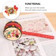 thumbnail image 5 of 5pcs Baby Early Education Toys Spin Drums Baby Shaker Toys (Color surtido), 5 of 5
