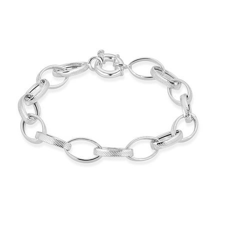 Pori Jewelers Sterling Silver Rolo Bracelet