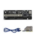 thumbnail image 1 of Chip adaptador de tarjeta de expansión PCI PCIE a 2 puertos para control de captura de vídeo de vigilancia, 1 of 5