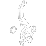 volvo s60 steering knuckle