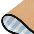 thumbnail image 4 of Dailycode Hallway Runner Rug 2x6 Non Slip Absorbent Soft Floor Mat for Home Kitchen Bedroom Entrance Light Blue and White Stripes, 4 of 7