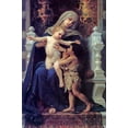 thumbnail image 1 of Bouguereau - Madonna And Child - Canvas OR Print Wall Art, 1 of 1