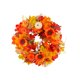 thumbnail image 5 of Corona de otoño BLESIY 16 pulgadas decoración de pared hecha a mano forma de calabaza de girasol simulada, 5 of 8