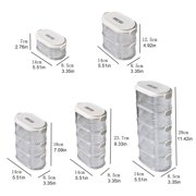 Sturdy Clear View Containers Convenient for Efficient Kitchen Storage Solution