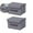 Gray, variant on VQPeo Storage Bins with Lids, Foldable Fabric Storage Cubes, Foldable Storage Box Collapsible Storage Bins for Organization and Storage