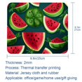 thumbnail image 5 of Mouse pad with non-slip rubber base, gaming mouse pad for wireless mouse, computers, laptop, office, 8.3x9.8 in, fruit watermelon seamless pattern, 5 of 6