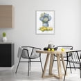 thumbnail image 2 of Stupell Industries Hydrangeas & Lemon Cluster Floral Painting Gray Framed Art Print Wall Art, 24 x 30, 2 of 8