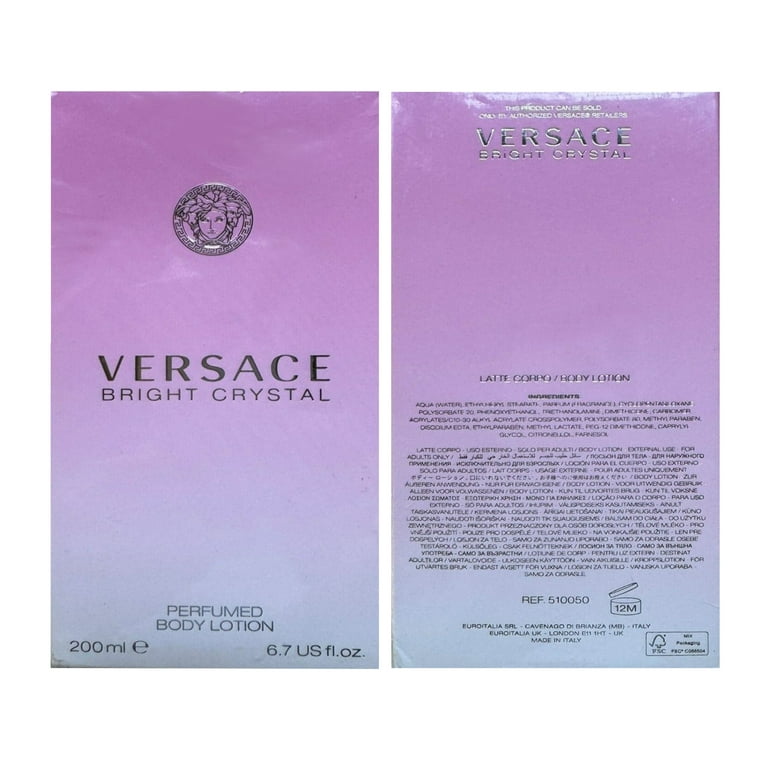 Versace Designer Fragrance - Bright Crystal Perfumed Body