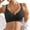 Black, variant on Wireless Seamless Jelly Bra for Women with Support - No Underwire Full Coverage Push Up Bras for Women - Support T-Shirt Bra
