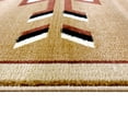 thumbnail image 6 of Emma + Oliver 5x7 Olefin Accent Rug with Southwestern Geometric Arrow Design in Brown, Black, Beige & Ivory and Natural Jute Backing, 6 of 7