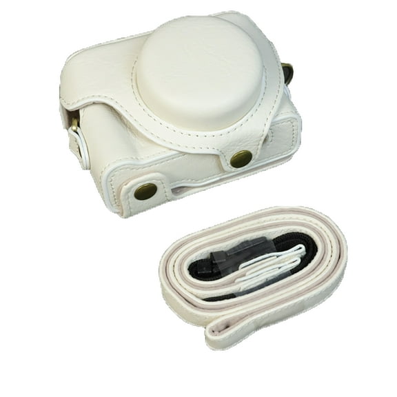 GadgetCom Replacement Case Compatible with ZV-1 ZV1 Vlog Camera , PU Leather Protective Cover Shell Bag With Strap