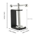 thumbnail image 2 of OUNONA 2Ud Clips De Soporte Cantiléver Para Escritorio Con Base De Metal Y Protección Antideslizante, 2 of 8